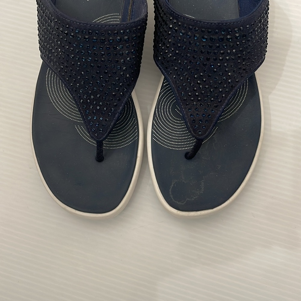 CLACKS CLOUDSTEPPERS SLIDE FLIP-FLOP WOMENS SIZE 8 - Picture 4 of 13